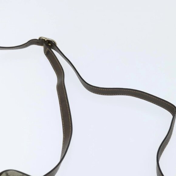 GUCCI GG Supreme Web Sherry Line Shoulder Bag PVC Beige Gold 010 378 Auth 147769 - Picture 8 of 16